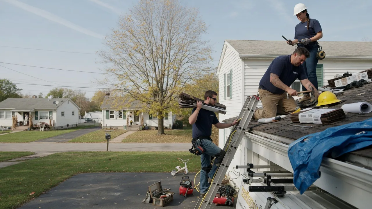 Local Roofing Contractors in Woodland, IL near me